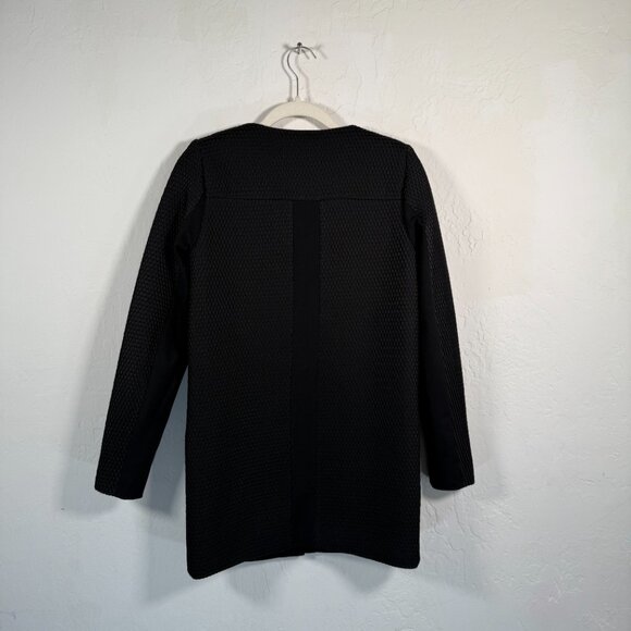 Karen By Simonsen 2 Black Long Sleeve Full Zip Textured Lined Drew Jacket - Picture 2 of 11